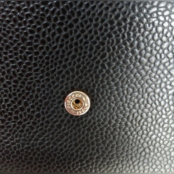 CHANEL Caviar Black Trifold Wallet - Picture 6 of 14